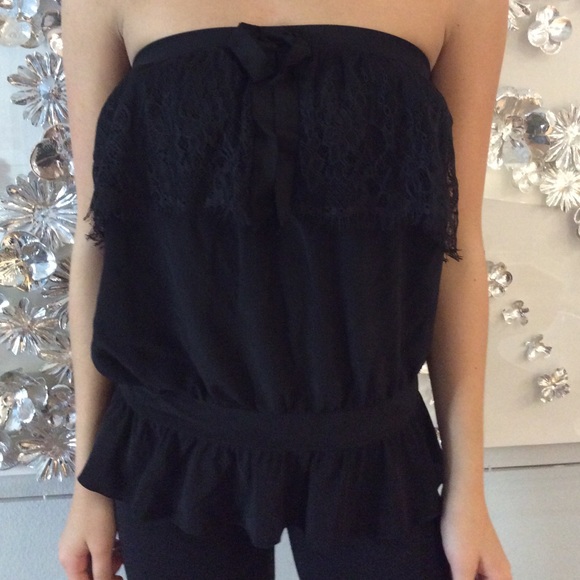 NWT Tiff by Tt black tube top, size S - Picture 3 of 5